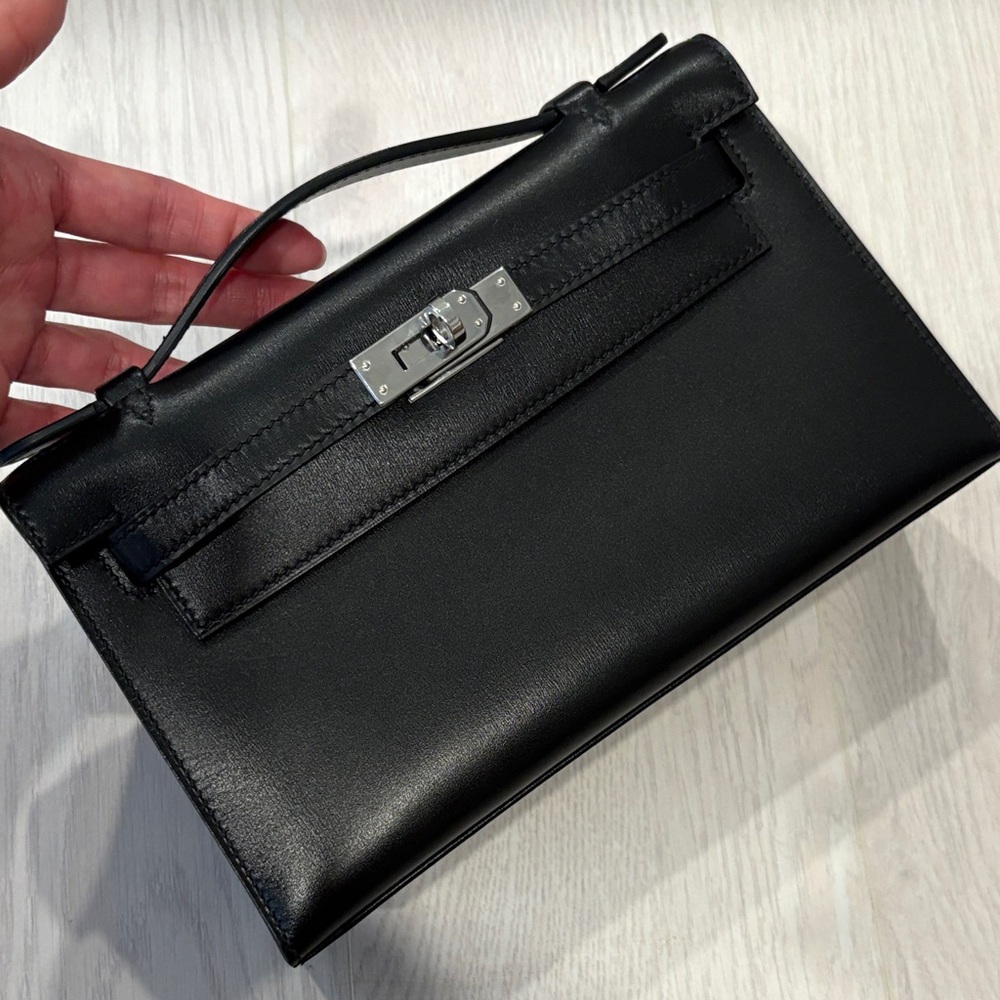 Mini Kelly bag box  Leather Handbag